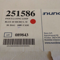NUNC, DISPOSABLE LOOPS AND NEE