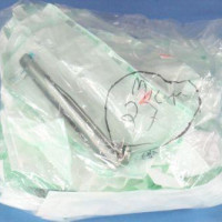Lot of 27 Fiberoptic Laryngoscope Blade SunMed Greeline MIL4 Laryngoscope Blade
