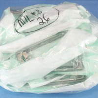 Lot of 26 Sunmed Greenline MIL3 Miller Blade Laryngoscope Blade Fiberoptic