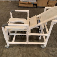 Used REHAMO Powered Toilet Lift Commode