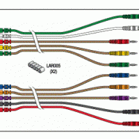 MARQUETTE/GE MEDICAL 10 LEADWIRE SET - CAM 14/BANANA 420101-002