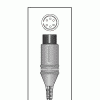 DATASCOPE PATIENT CABLE-3 LEAD DIN RPI KCA016