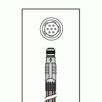 TELEMETRY CABLE - 5 LEAD SNAP RPI KEB015