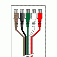 5 LEADWIRE SET - 30 DUAL/ALLIGATOR RPI LVM707