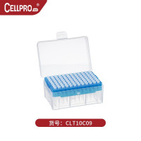 CLT10μL低吸附滤芯吸头，盒装灭菌，透明
