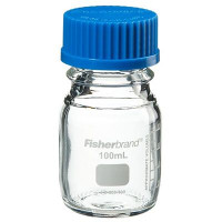 Fisherbrand 蓝盖玻璃试剂瓶 容量100mL 10