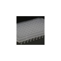 96孔荧光定量PCR板，200 μl磨砂，半裙边，单切角（A