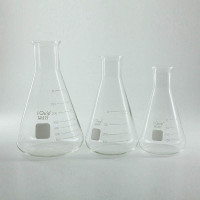 玻璃三角烧瓶，容量: 100ml;包装: 1个，芯硅谷