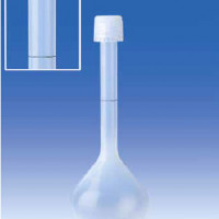 VITLAB®容量瓶，PFA，A级，带PFA旋盖