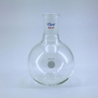单颈平底烧瓶，容量: 50ml;磨口: 24/40;包装: