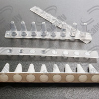 Eaivelly,0.2ml，PCR 透明八联管，配光学平盖