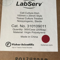 Fisher货号310109011现货100mm细胞培养皿1