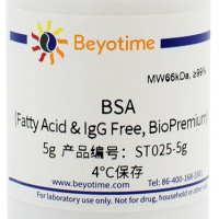碧云天 BSA (Fatty Acid & IgG Free