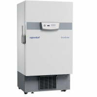 Eppendorf CryoCube® F570h, 570 L, ULT freezer, with LED interface, VIP, green cooling liquids, and a