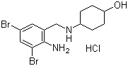 CAS # 23828-92-4 (15942-05-9), Ambroxol hydrochloride, trans-4-[[(2-Amino-3,5-dibromo-phenyl)methyl]amino]-cyclohexanol hydrochloride