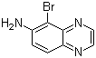 CAS 登录号：50358-63-9, 6-氨基-5-溴喹喔啉