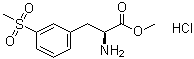 CAS # 851785-21-2, 3-(Methylsulfonyl)-L-phenylalanine methyl ester hydrochloride